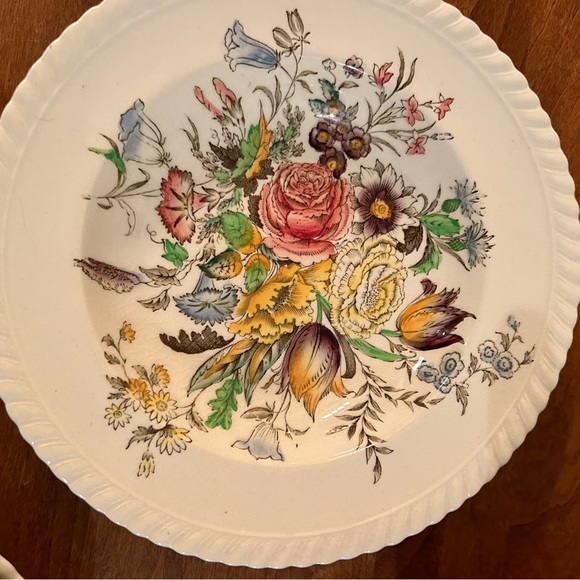 Lot of Vintage Windsor Ware “Garden Bouquet” - Picture 8 of 16